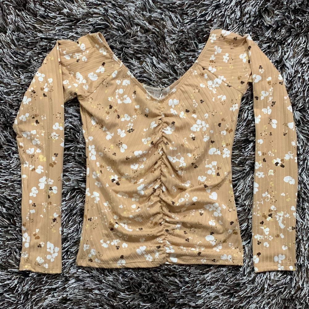 Antistar ribbed crop top